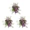 9" Morning Glory Artificial Flower Bundle (Set of 3)